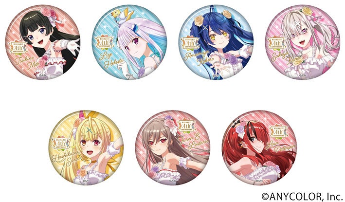 にじさんじ」4周年記念フェア 第1弾（2月5日～）、第2弾（2月19日