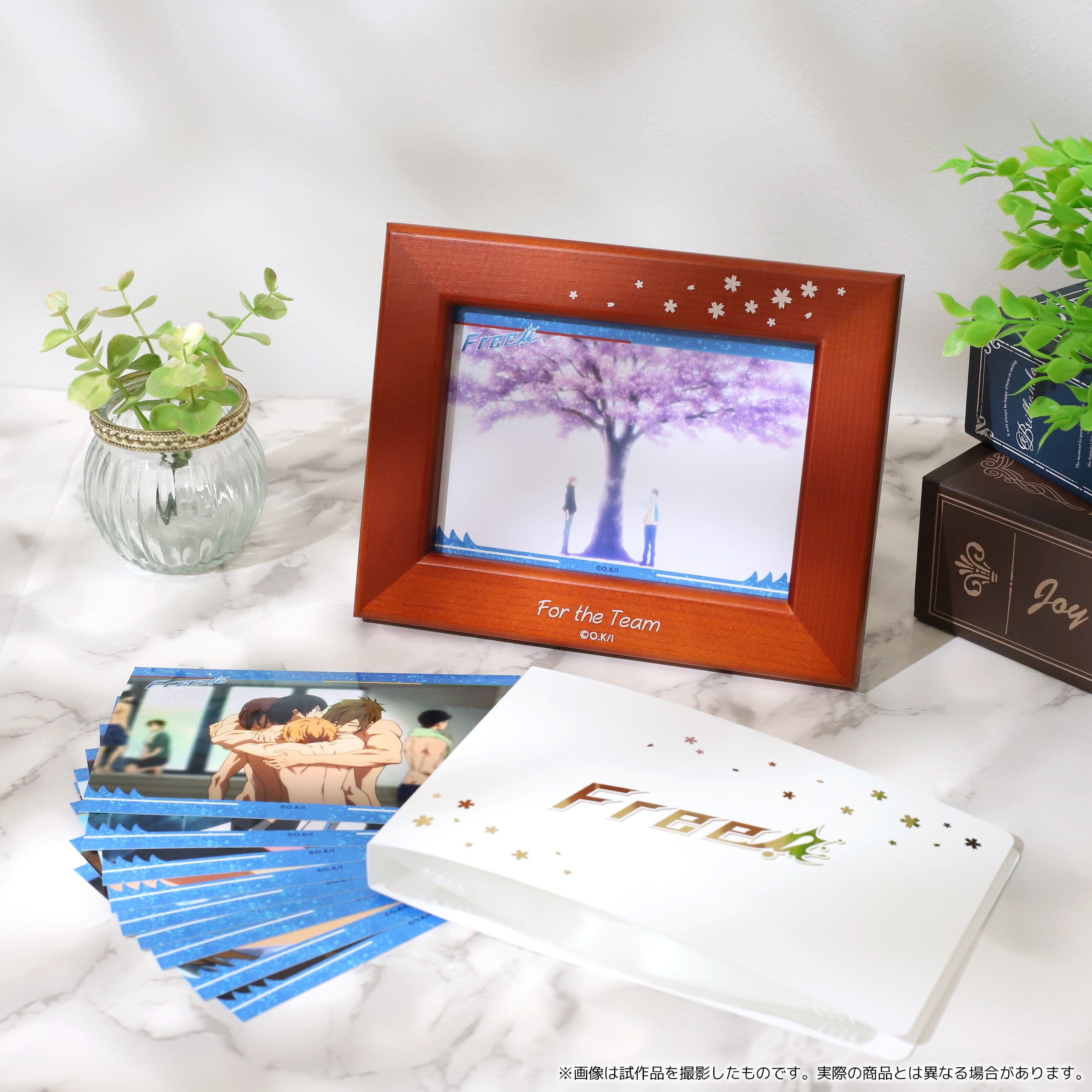 Free!』シリーズを彩った主題歌が、フォトスタンドタイプのオルゴール