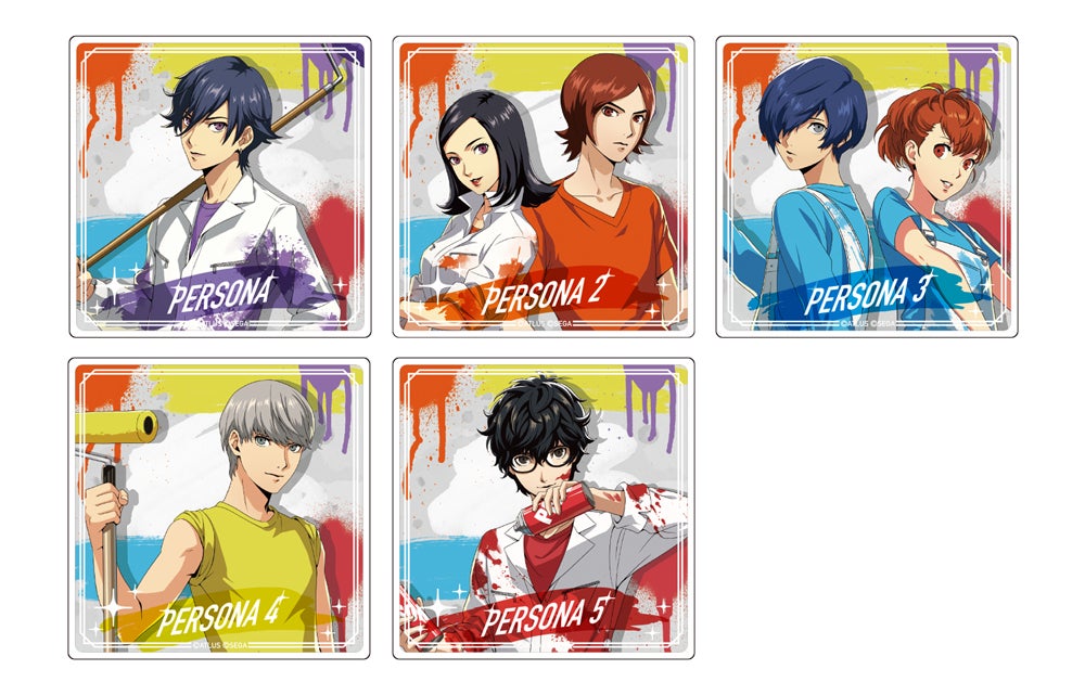 アニメイト限定、ペルソナ25周年記念描き下ろしイラストグッズ販売決定