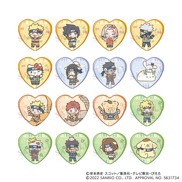 アニメ「NARUTO-ナルト-」サンリオキャラクターズコラボの新商品が登場
