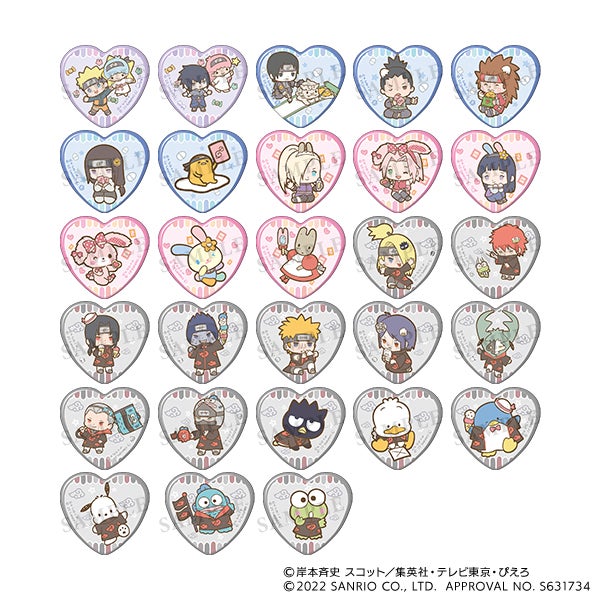 アニメ「NARUTO-ナルト-」サンリオキャラクターズコラボの新商品が登場