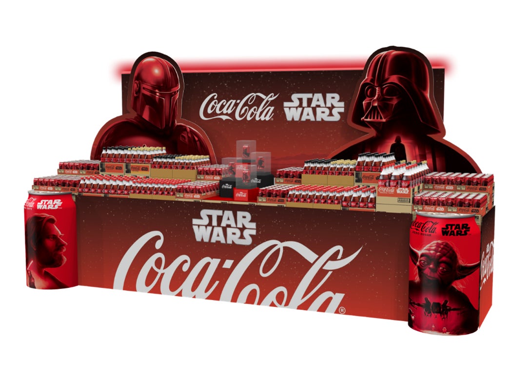 コカ・コーラ×スター・ウォーズ」 18キャラクター・全45種類の