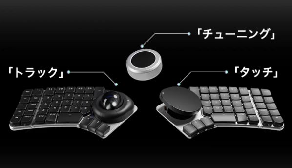 日本上陸！】作業効率爆上がり！左右分割式キーボード「Naya Create