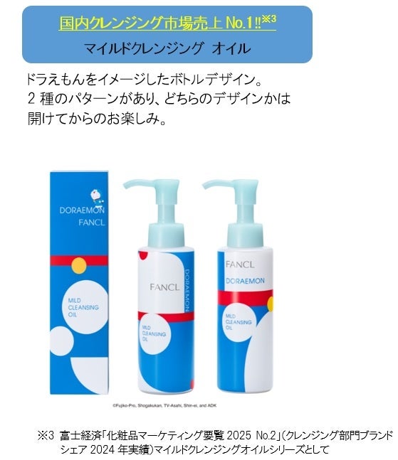ファンケルで大人気のクレンジング＆洗顔が世界的人気キャラクター