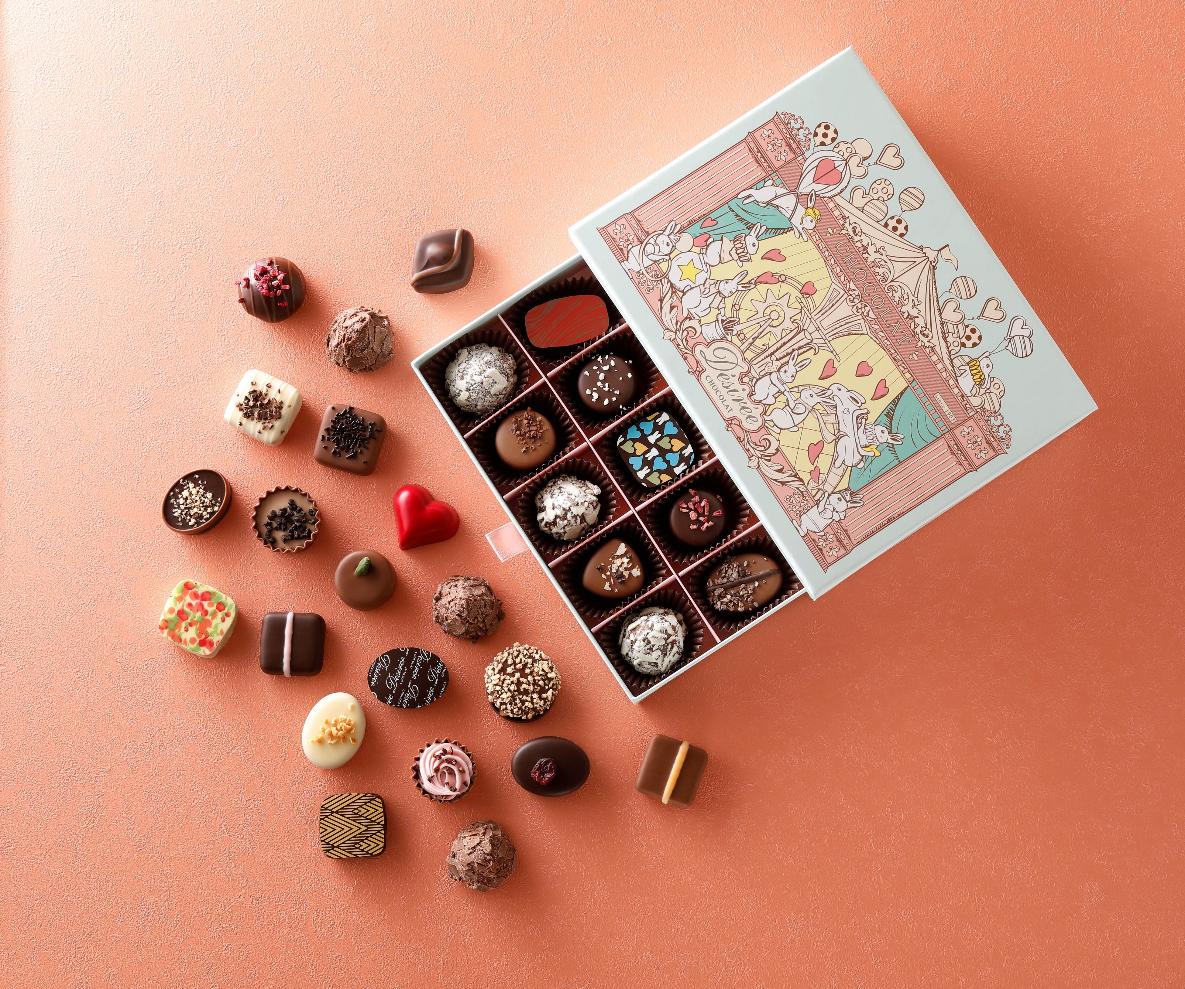 120年の伝統×モダンデザイン】ベルギーの老舗ショコラトリー「デジレー