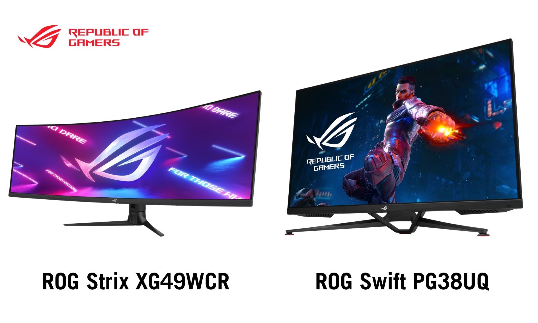 ASUS ROG ゲーミングモニター WQHD 165hz ASUSのゲーミングブランド