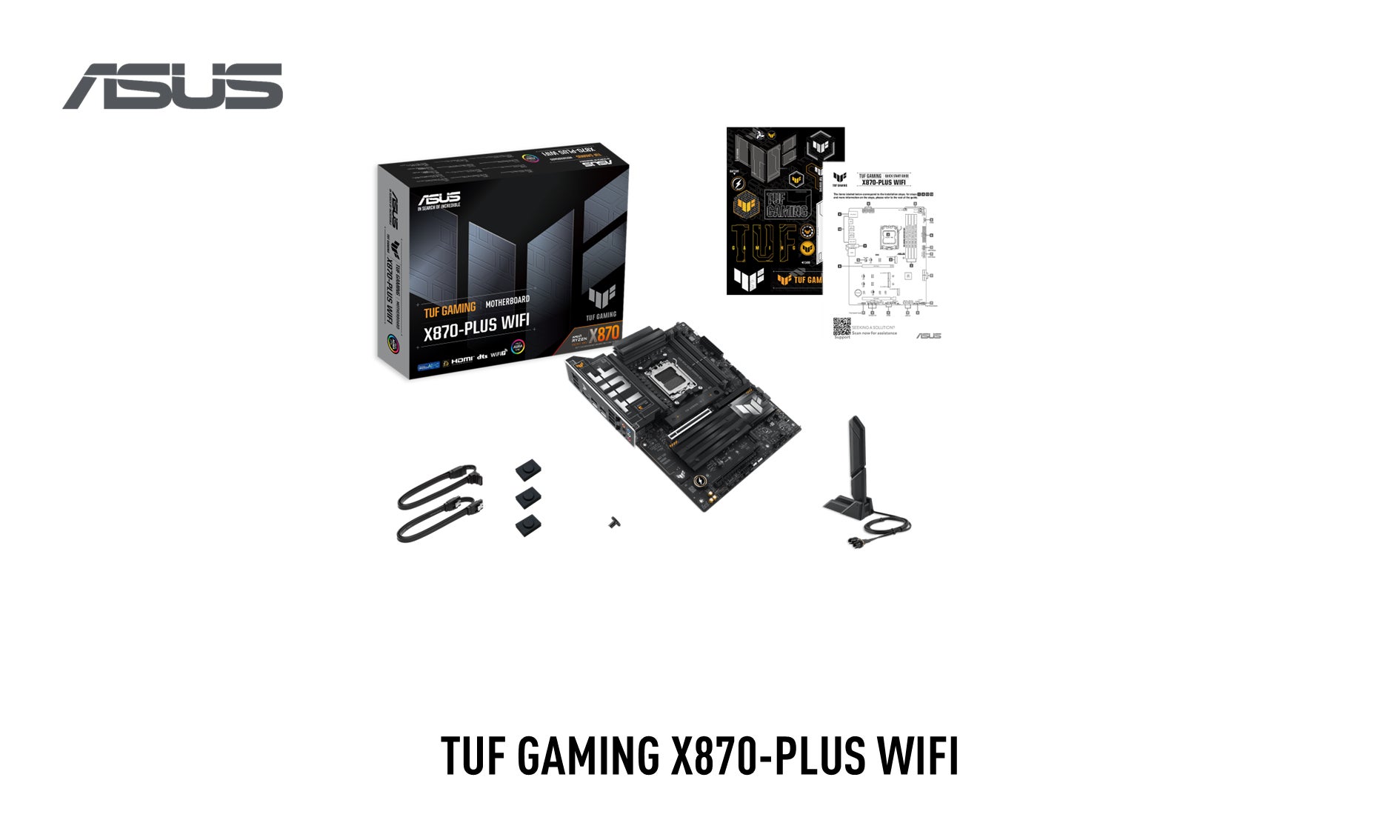 ASUSのゲーミングシリーズTUF GAMINGより、AMD AM5 ソケット対応のX870