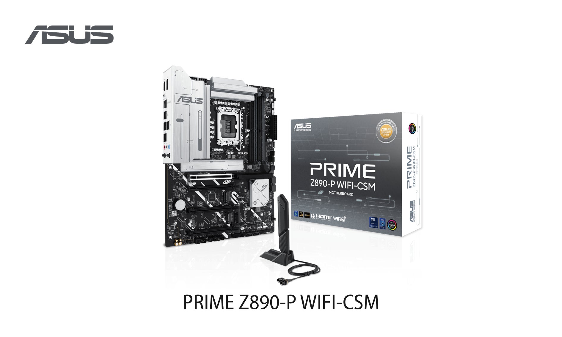 ASUSのマザーボードより、intel LGA 1851対応のZ890チップセット搭載