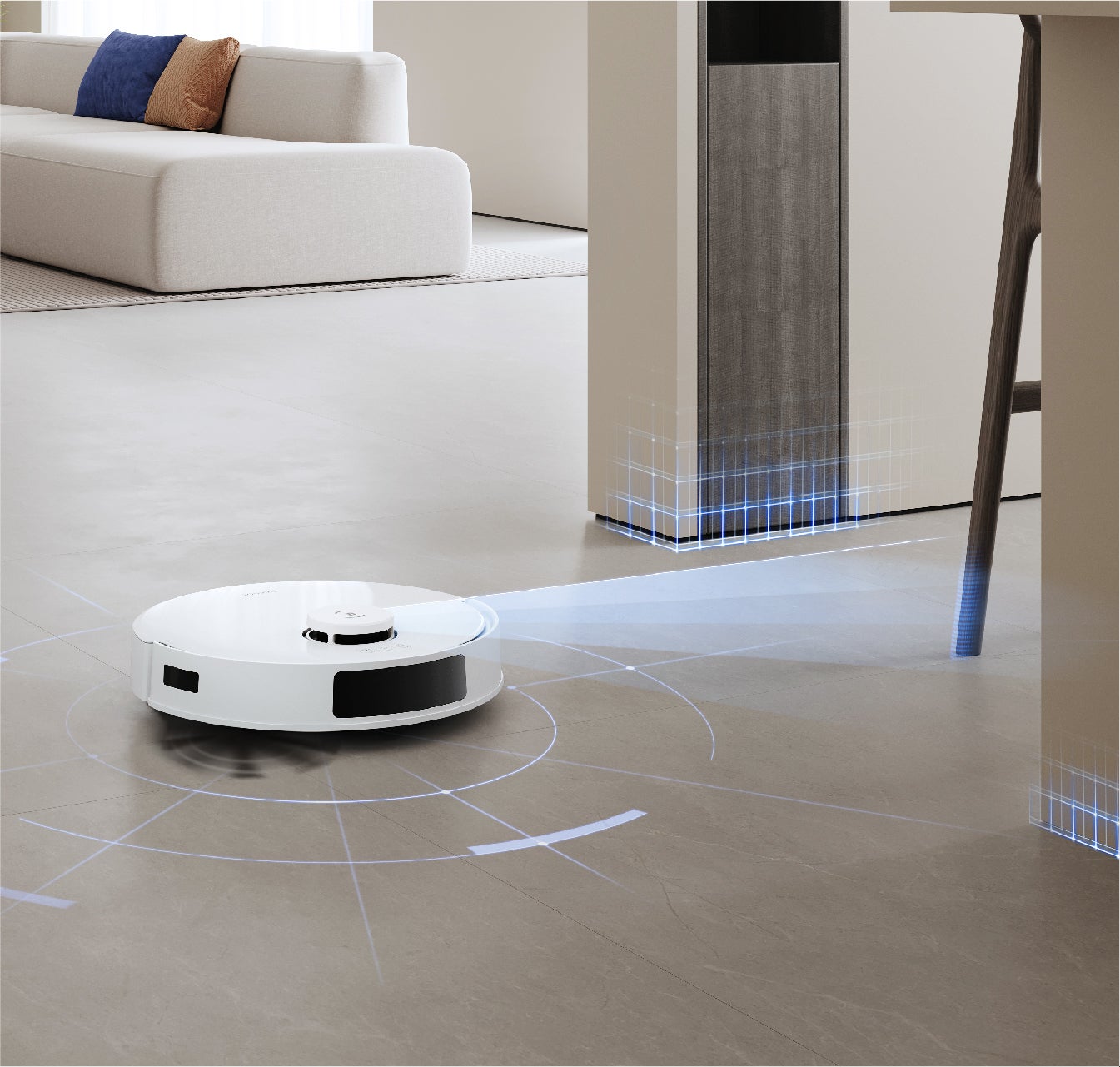 エコバックス初、PureCyclone自動集塵ステーションと8,000Paの吸引力