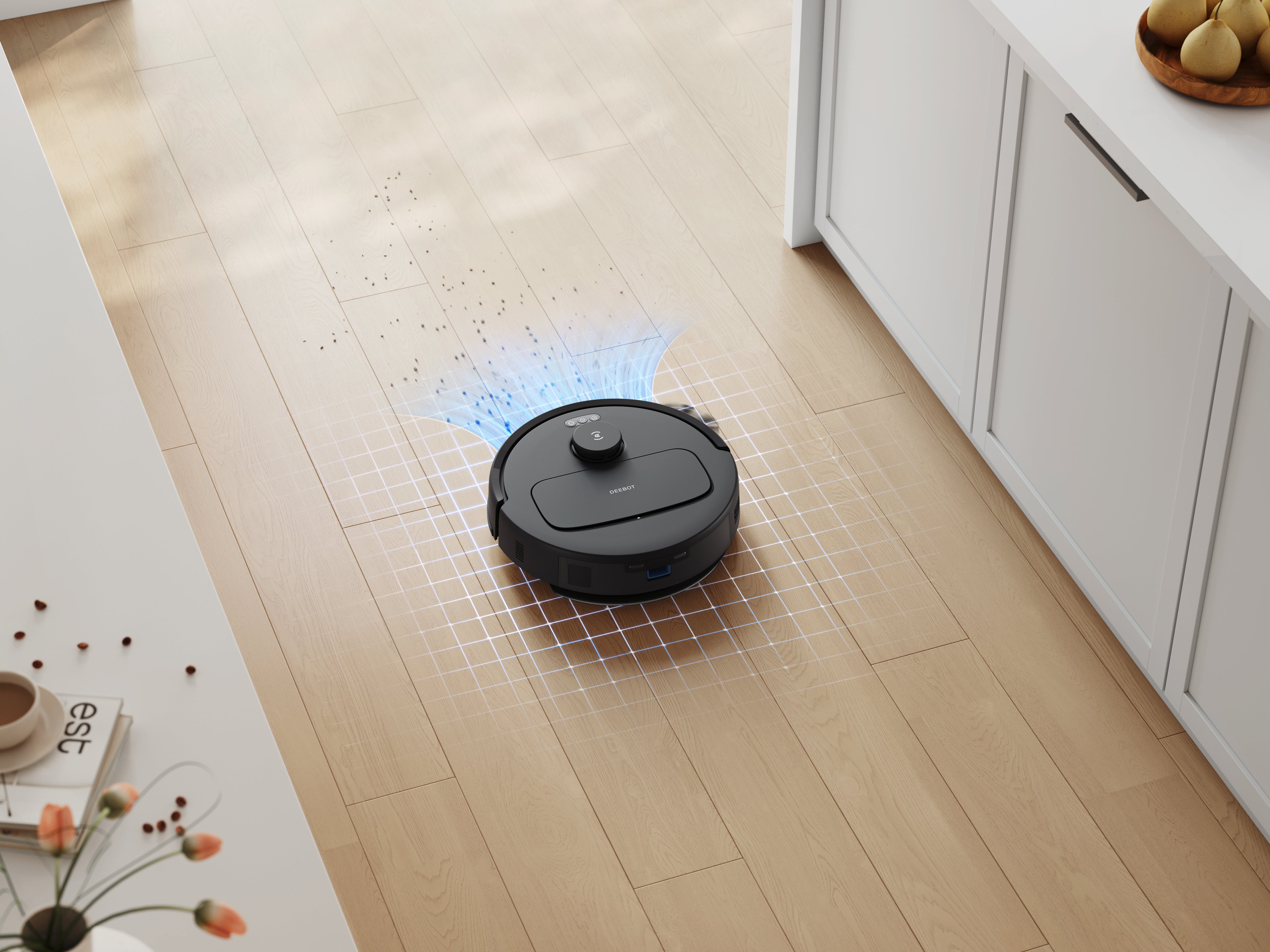 DEEBOTから N シリーズ最新機種 11,000Paの強力吸引と絡まり防止機能で