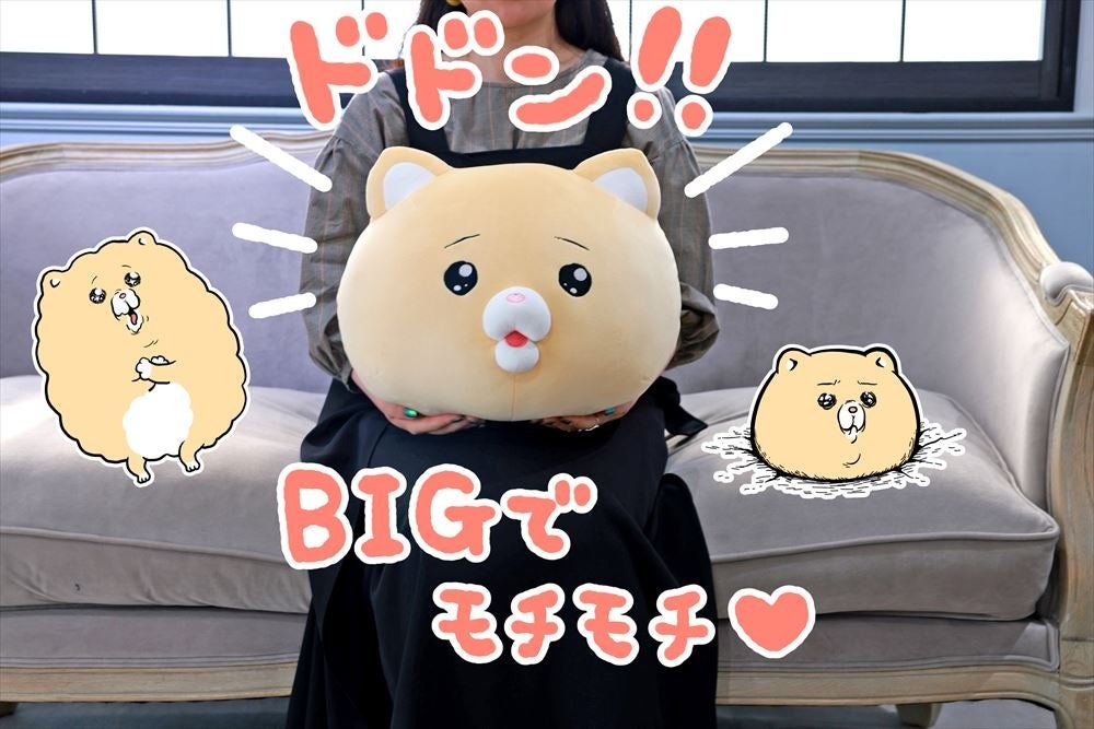 モフ缶さんの描く「泣きむし猫のキィちゃん」がクッションになって登場