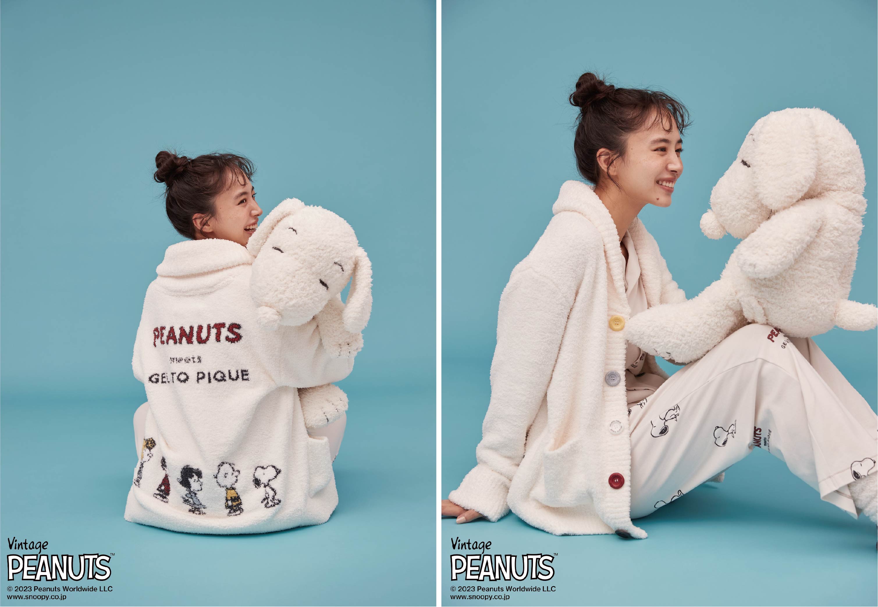 gelato pique （ジェラート ピケ）」井桁弘恵が着る【PEANUTS meets