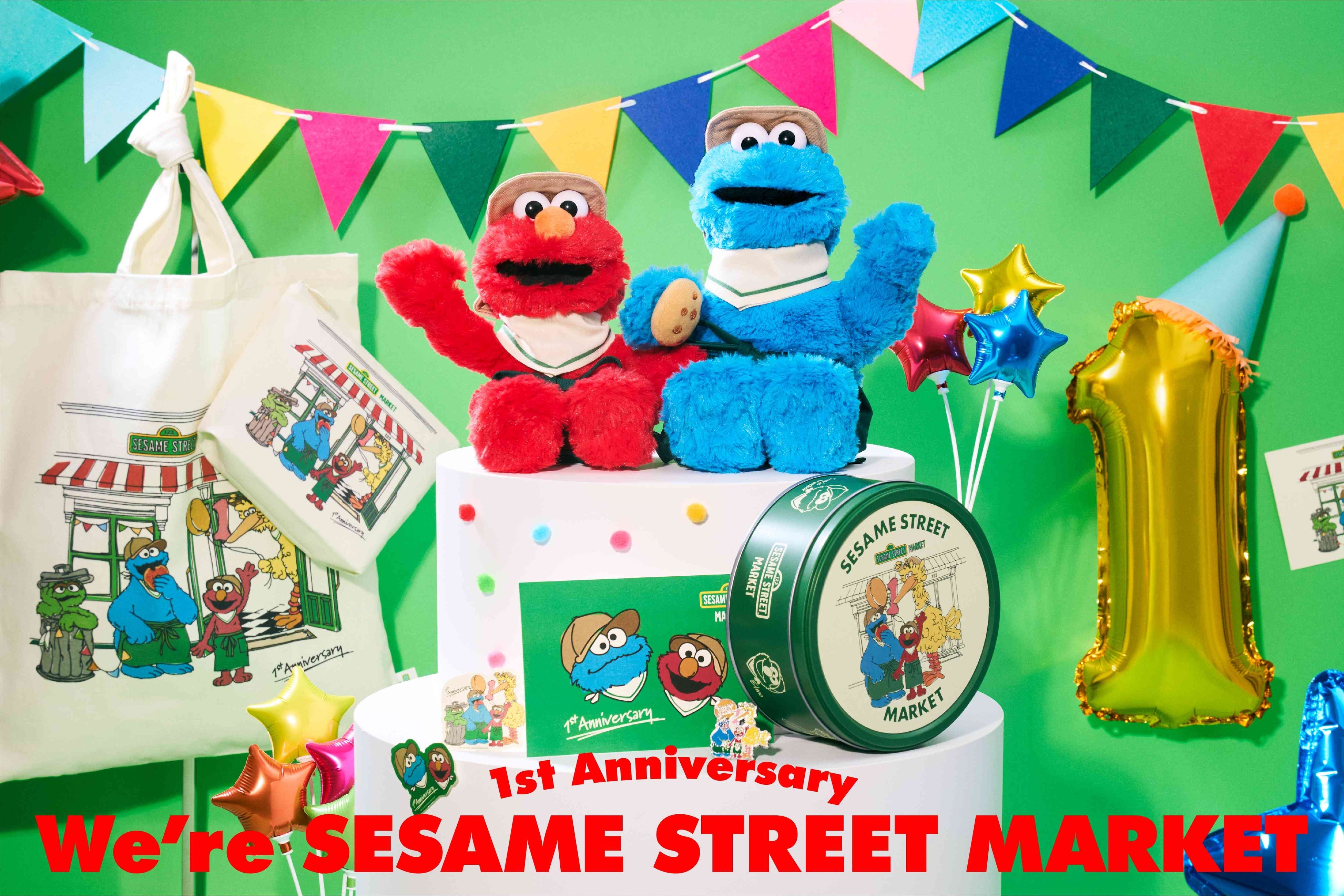 セサミストリートマーケット】オープン1周年！物販・カフェ・ワーク