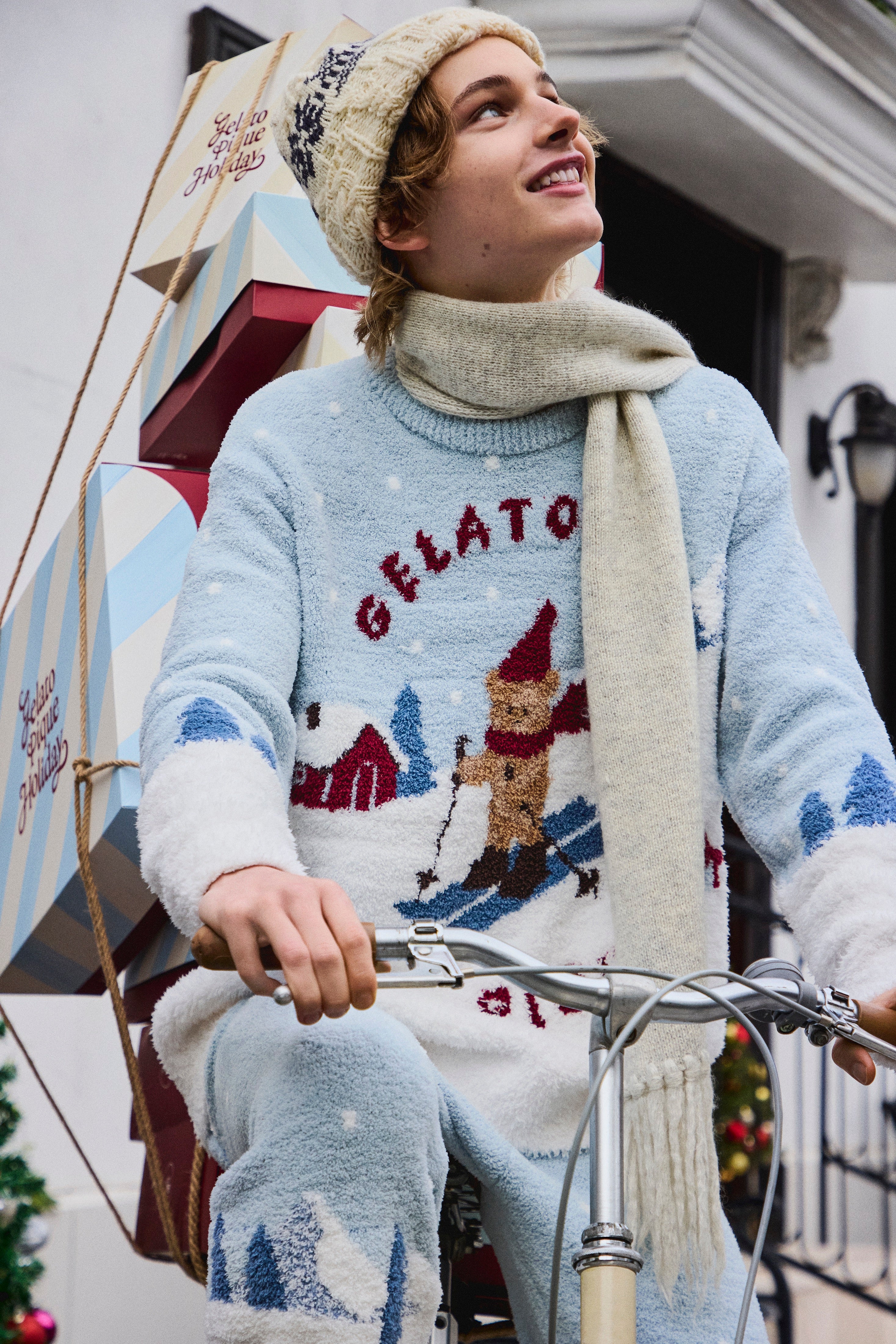 家族でお揃い！ ジェラピケのホリデーコレクション公開！スノーベア