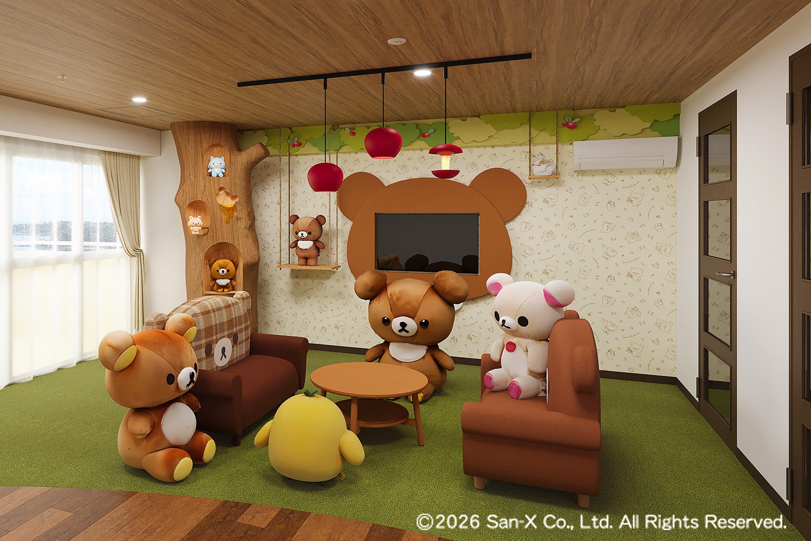 マホロバ・マインズ三浦、「チャイロイコグマルーム」を4月17日に