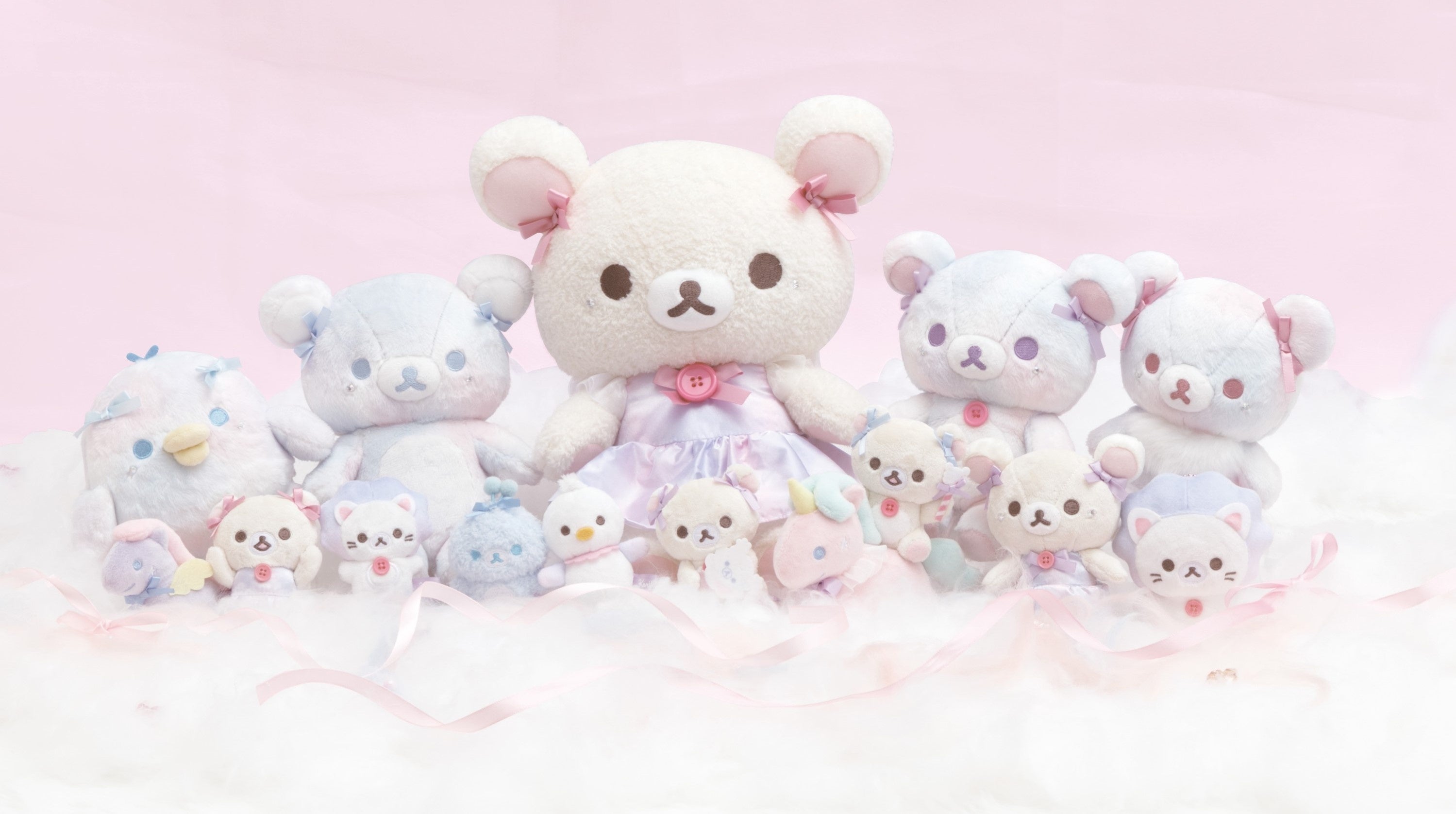 リラックマ新テーマ『お空のくるりんわたあめ』より各種アイテムを新