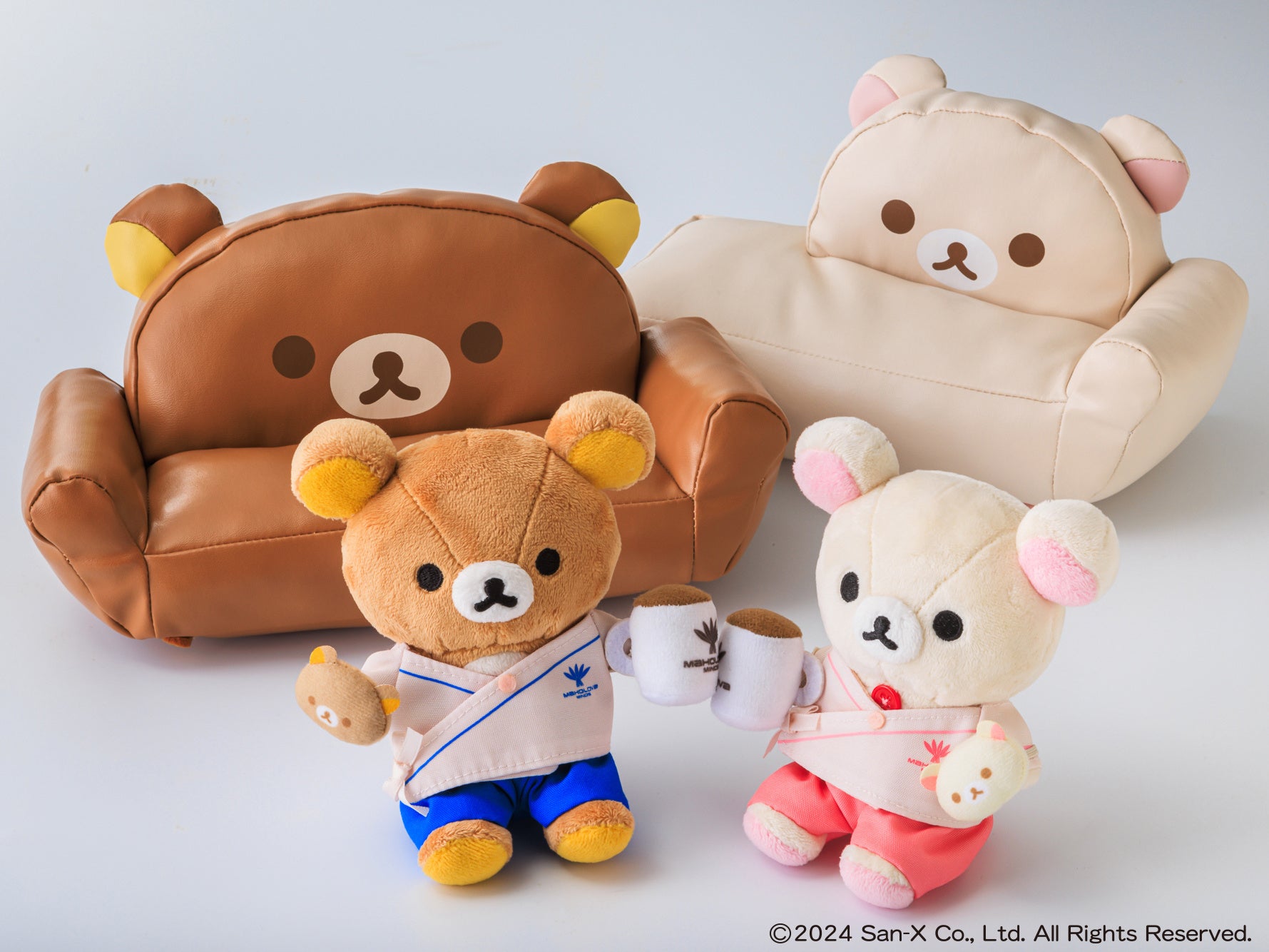マホロバ・マインズ三浦「リラックマ コラボルーム」のぬいぐるみがお