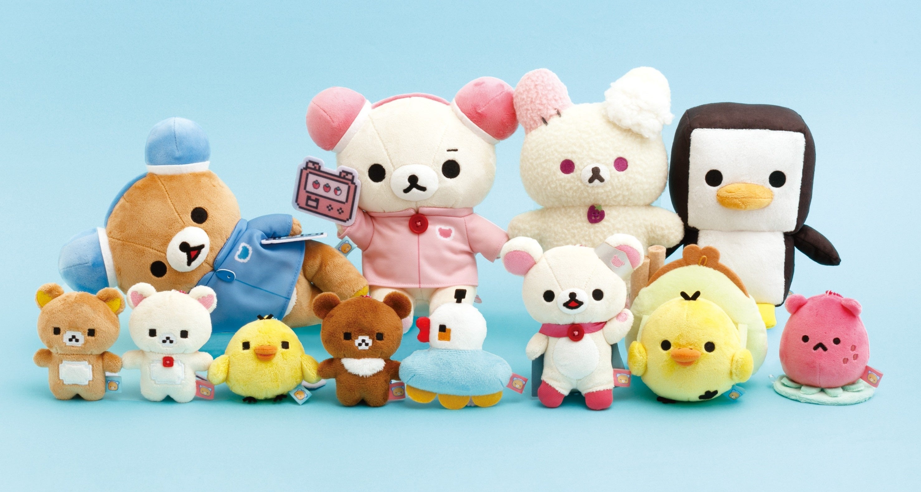 リラックマ コリラックマ ぬいぐるみ マスコット まとめ売り 40点