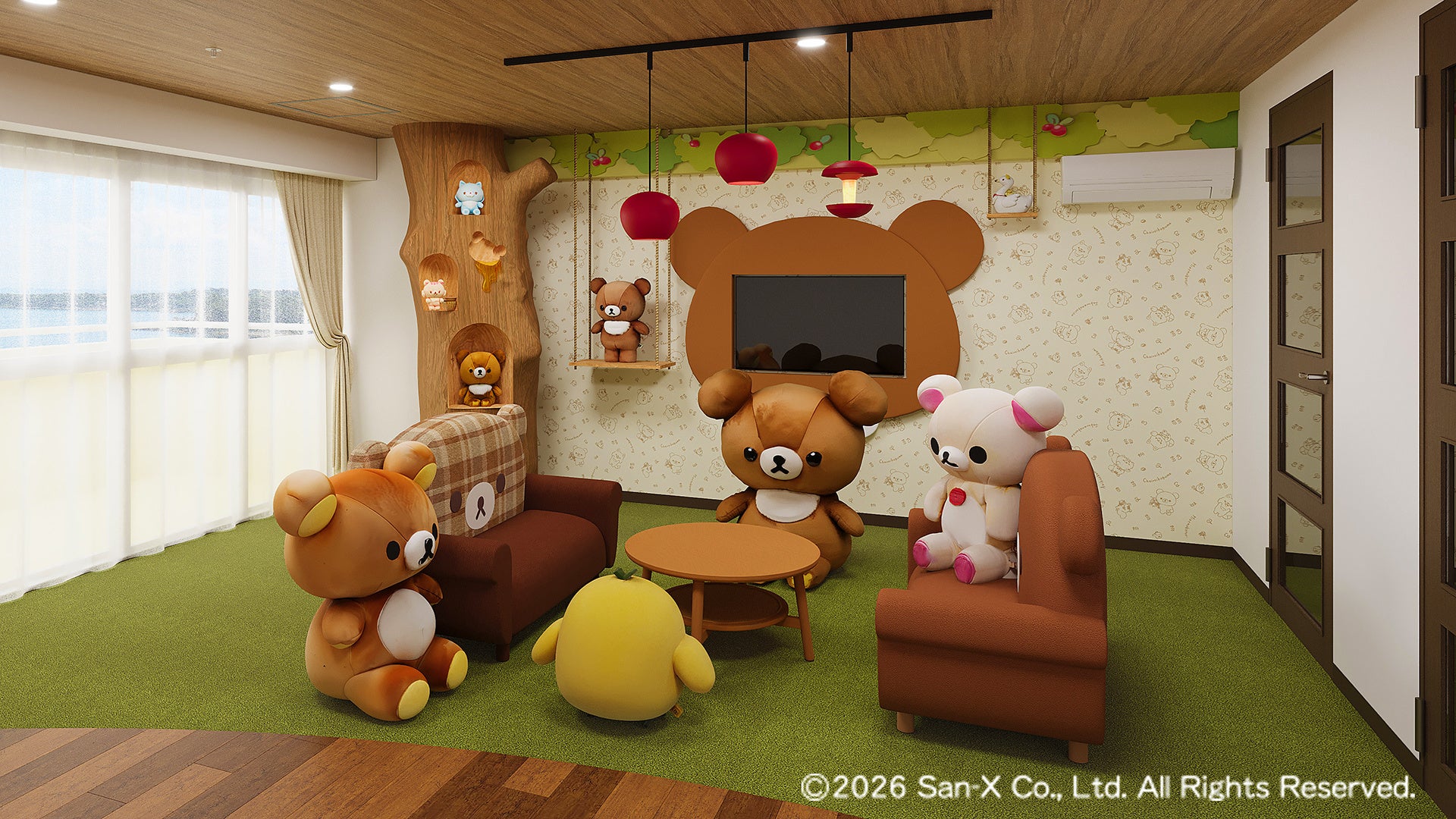 マホロバ・マインズ三浦 大好評のリラックマコラボルーム第4弾 今年10