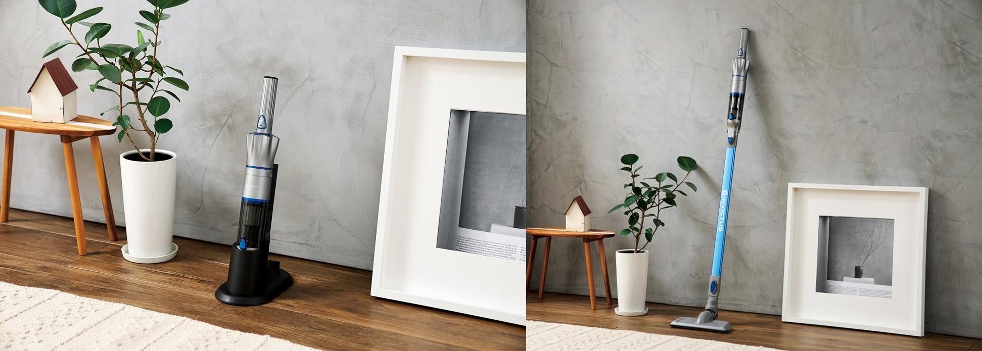 世界最軽量クラスでパワフル。吸引ハンディにもスティックにもなる