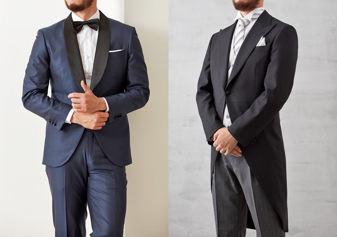 結婚式やパーティーで大人気！グローバルスタイルが新しく【タキシード