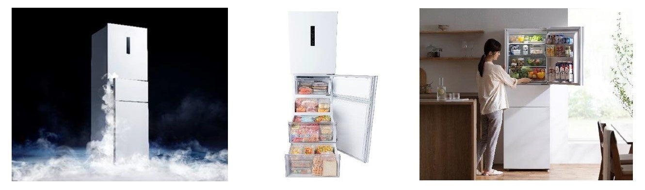 業界最大（※1）となる冷凍容量比率52％を実現！「冷凍冷蔵庫 235L」新