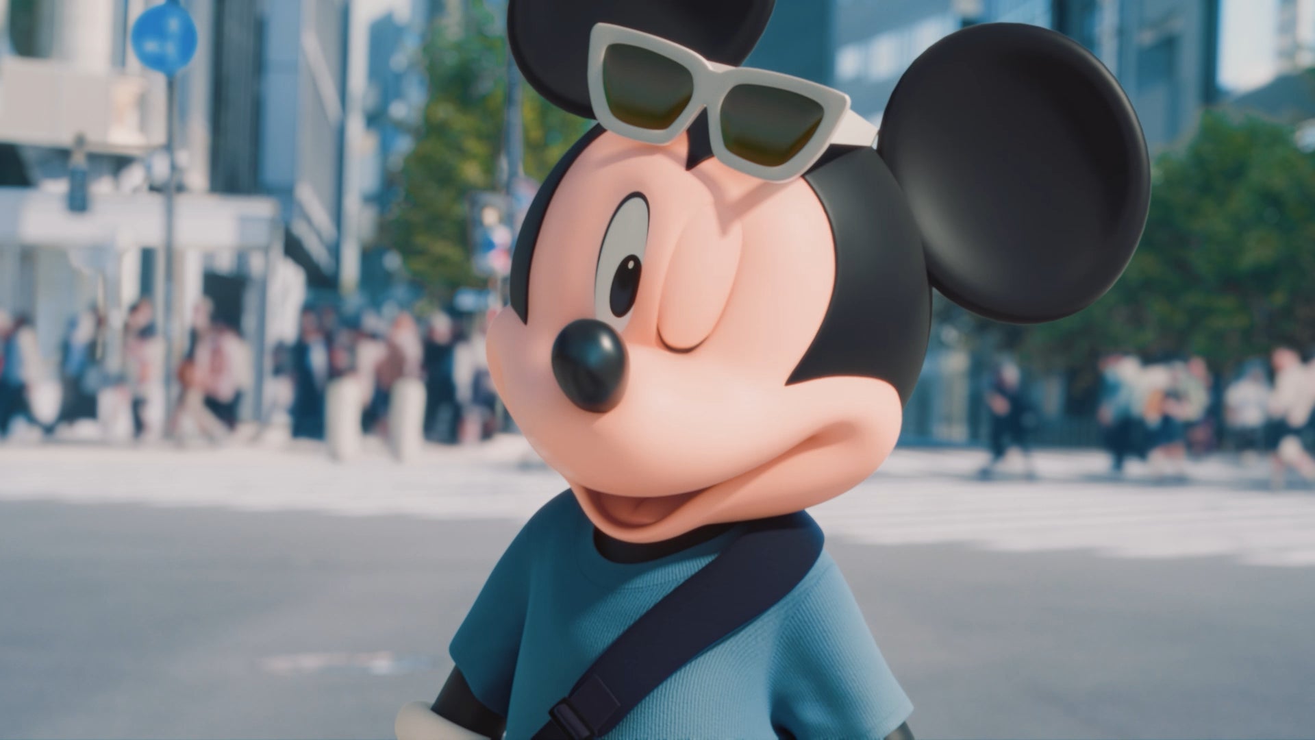 ミッキーマウスが「ディズニー☆JCBカード」のTVCMに登場！舞台は