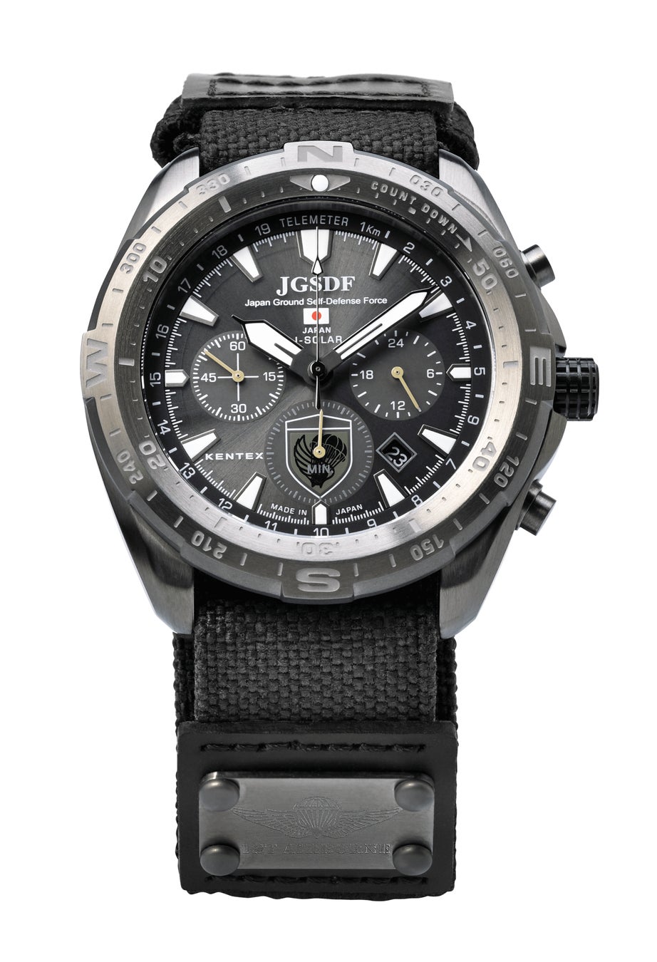 過度な任務を支える自衛隊時計JSDF SOLAR PROより「特別部隊」陸・海