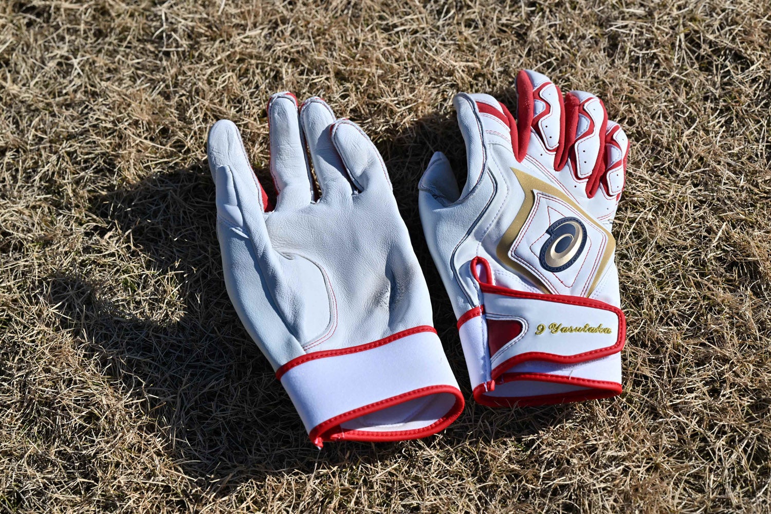 東京ヤクルトスワローズ 武岡 選手 実使用 バッティンググローブ 支給