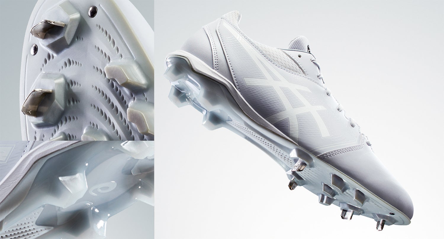 阪神タイガースの近本光司選手モデルの野球用スパイクシューズ