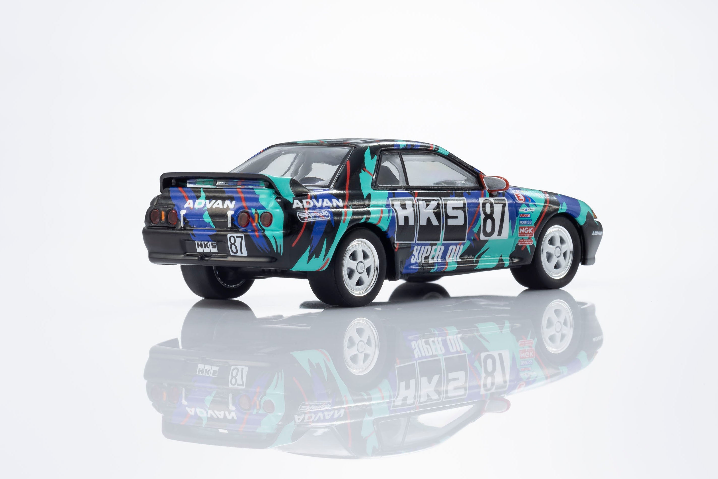 京商】 KYOSHO MINI CAR & BOOK 第25弾「HKS SKYLINE GT-R Gr.A 1993