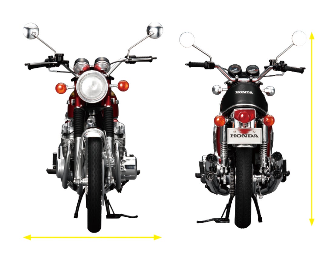 1/4スケールで組み立てる”ナナハン”の代名詞週刊『ホンダ CB750FOUR 再