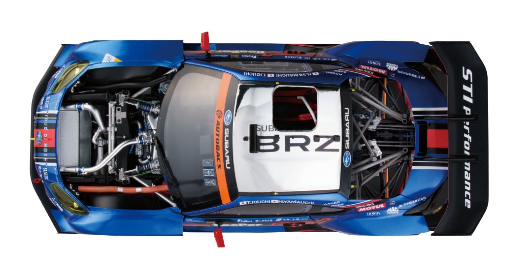 SUPER GT GT300の2021年シリーズチャンピオンマシンが1/8スケールで初
