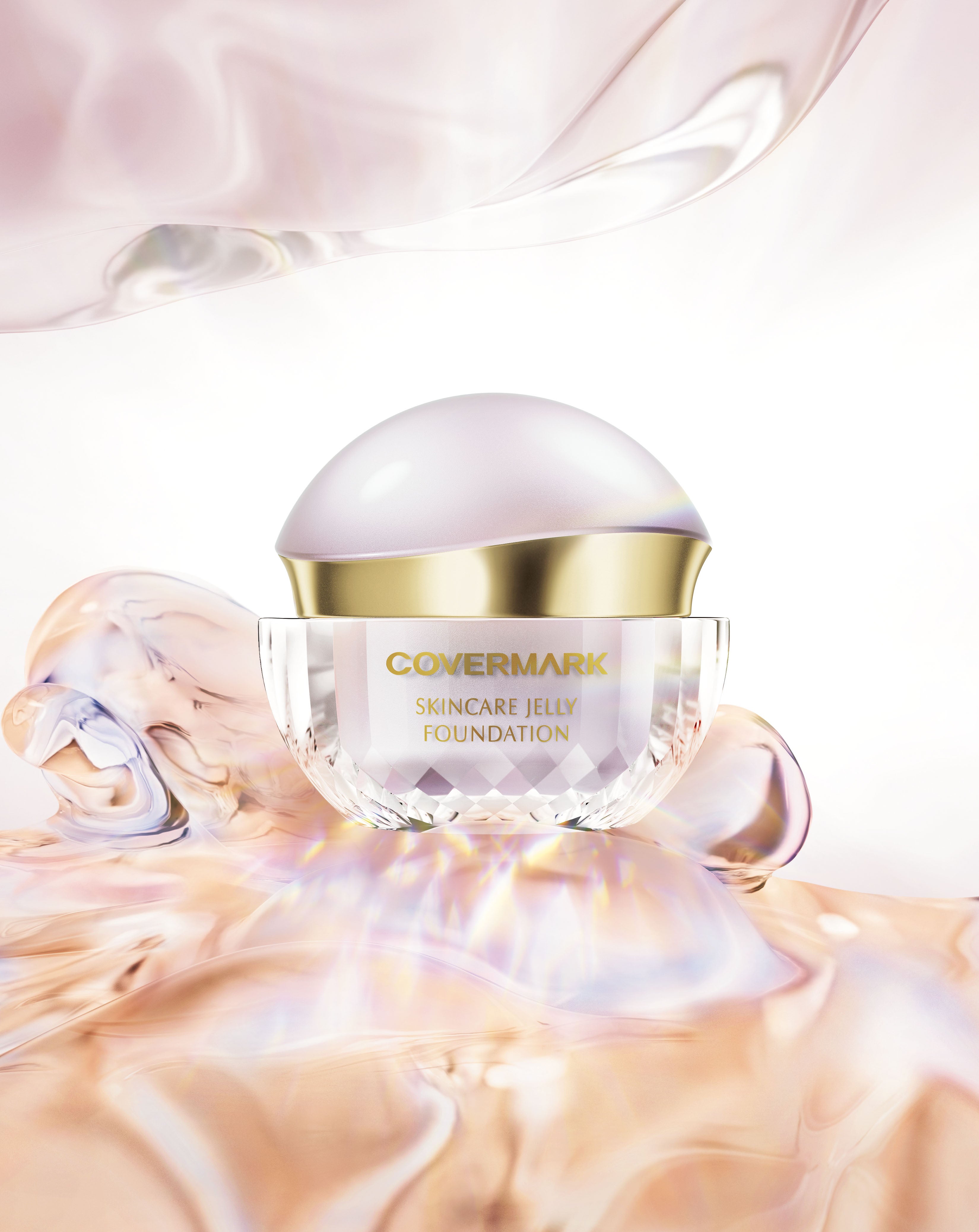ジェリーが美しい肌になる。ぷるんと弾む、溢れるハリ感。カバーマーク