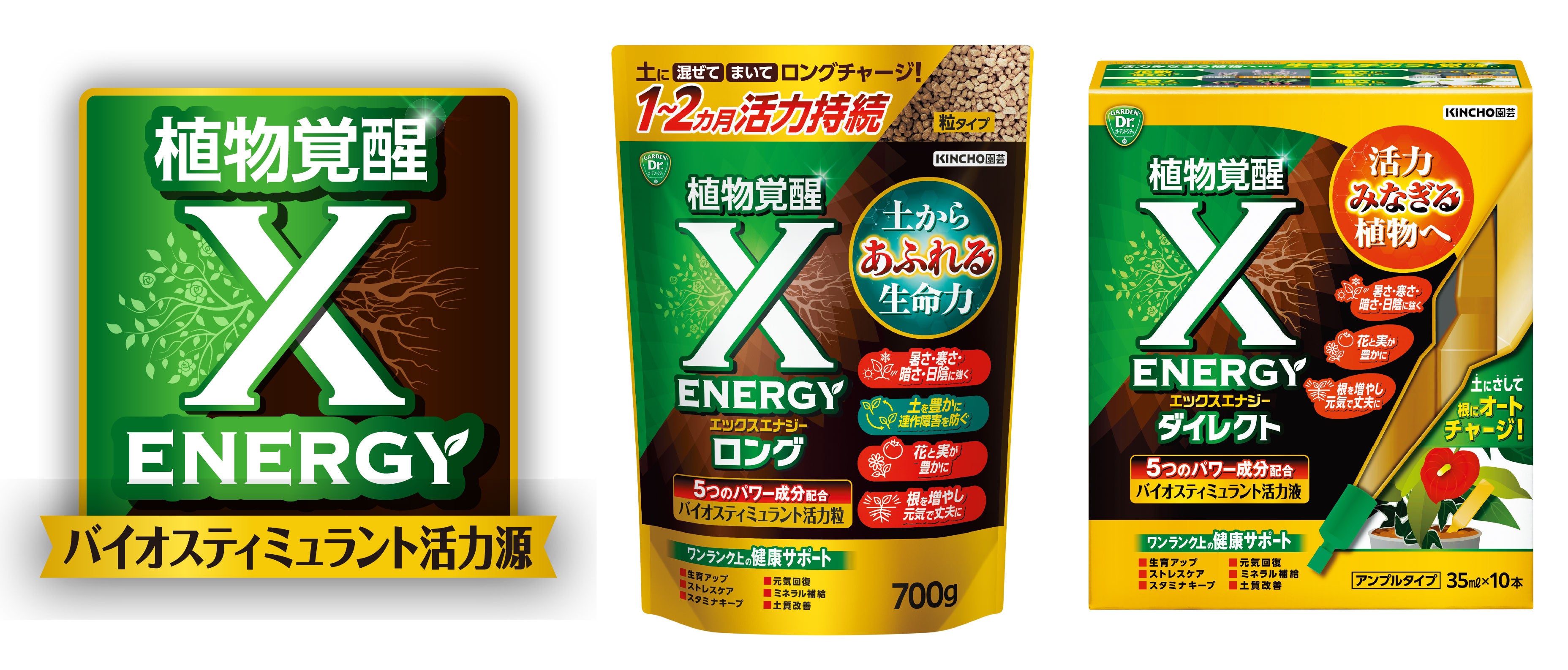 X-ENERGY（エックスエナジー）に待望の2アイテムが新登場！― 植物覚醒