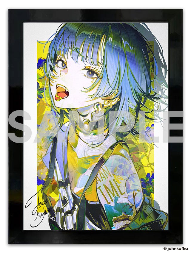 肖像 John Kafka illustration book 2022 - 2024』予約開始！豪華直筆