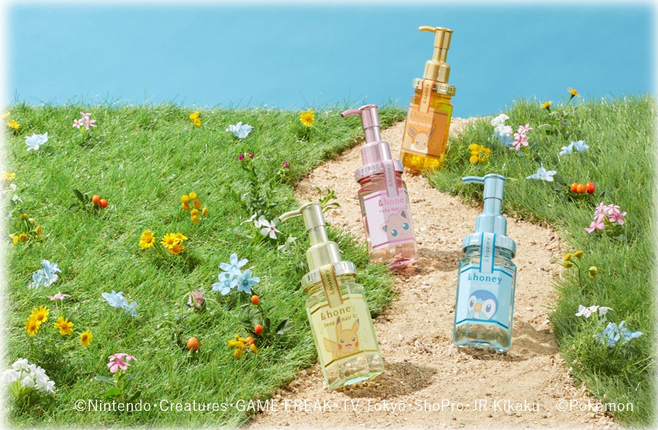 &honey」より初のポケモンデザインが登場！4種の『&honey ポケモン