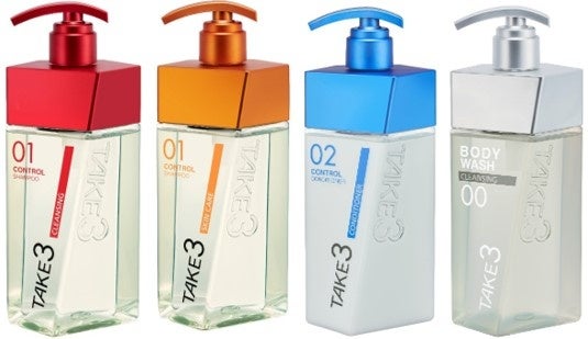 現代のオトコのための、新世代ヘア&ボディケアブランド“TAKE3(テイク