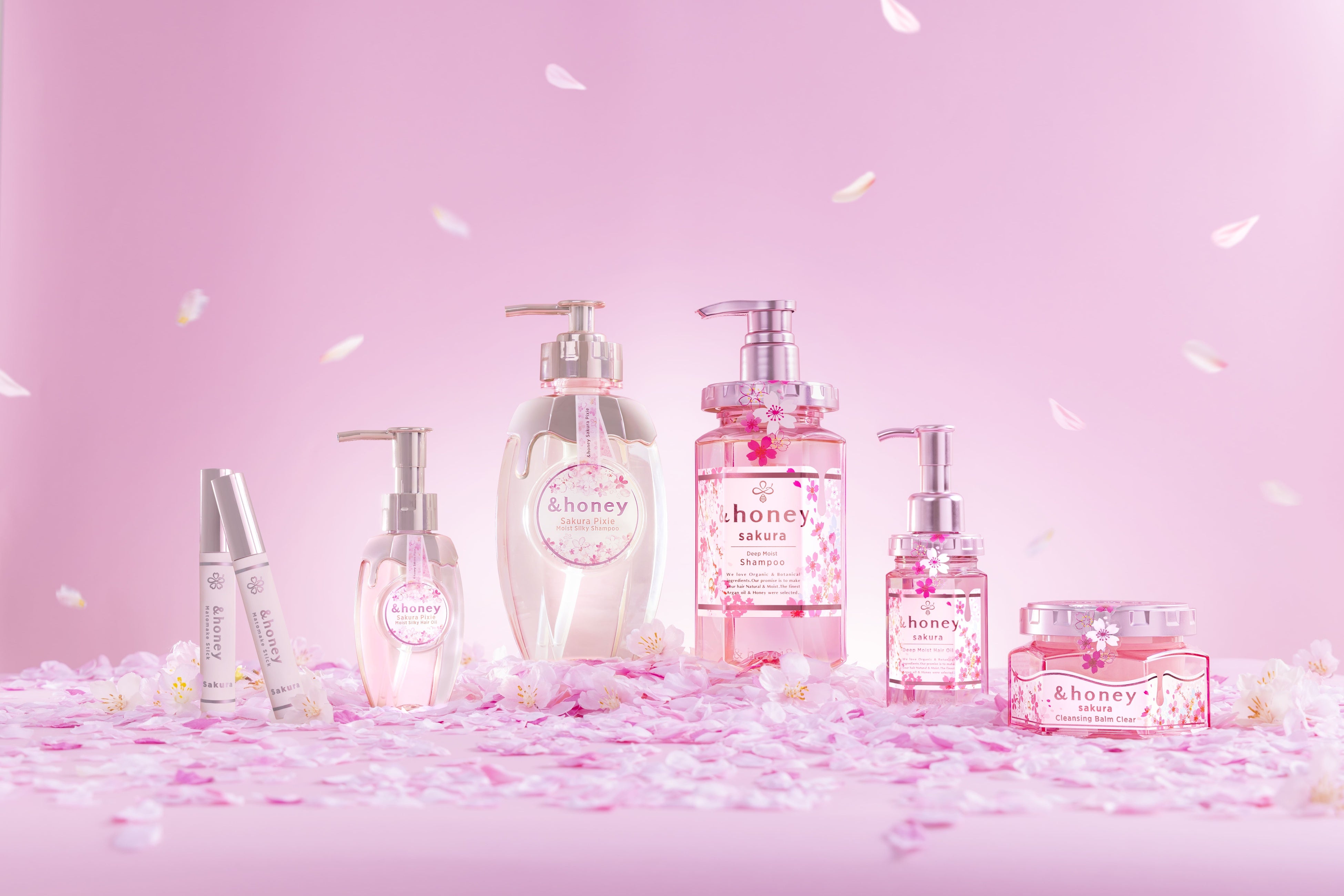 &honey」から今年もサクラ限定品が登場！ 今年は桜限定デザインが2種