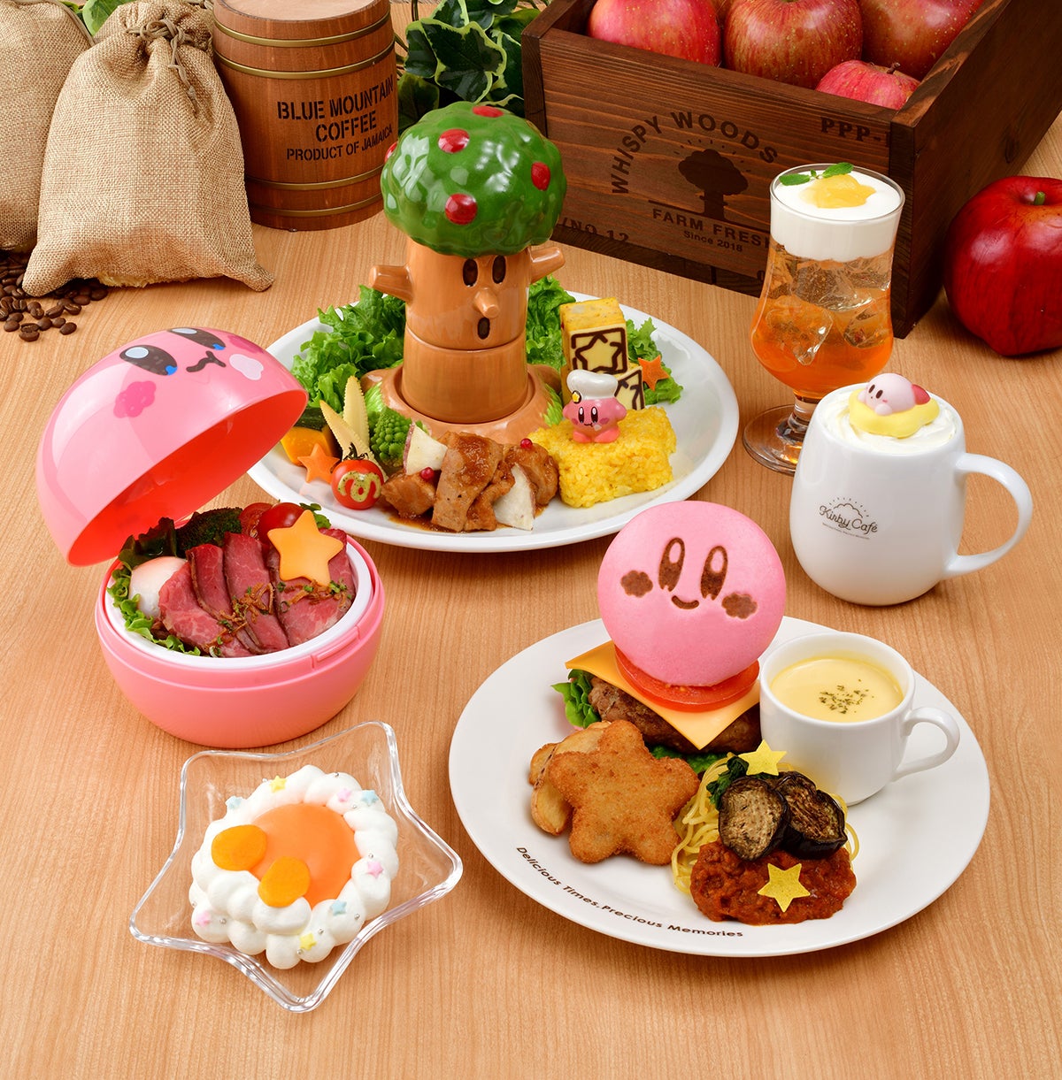 星のカービィの『Kirby Café (カービィカフェ)』にて新しいグランド