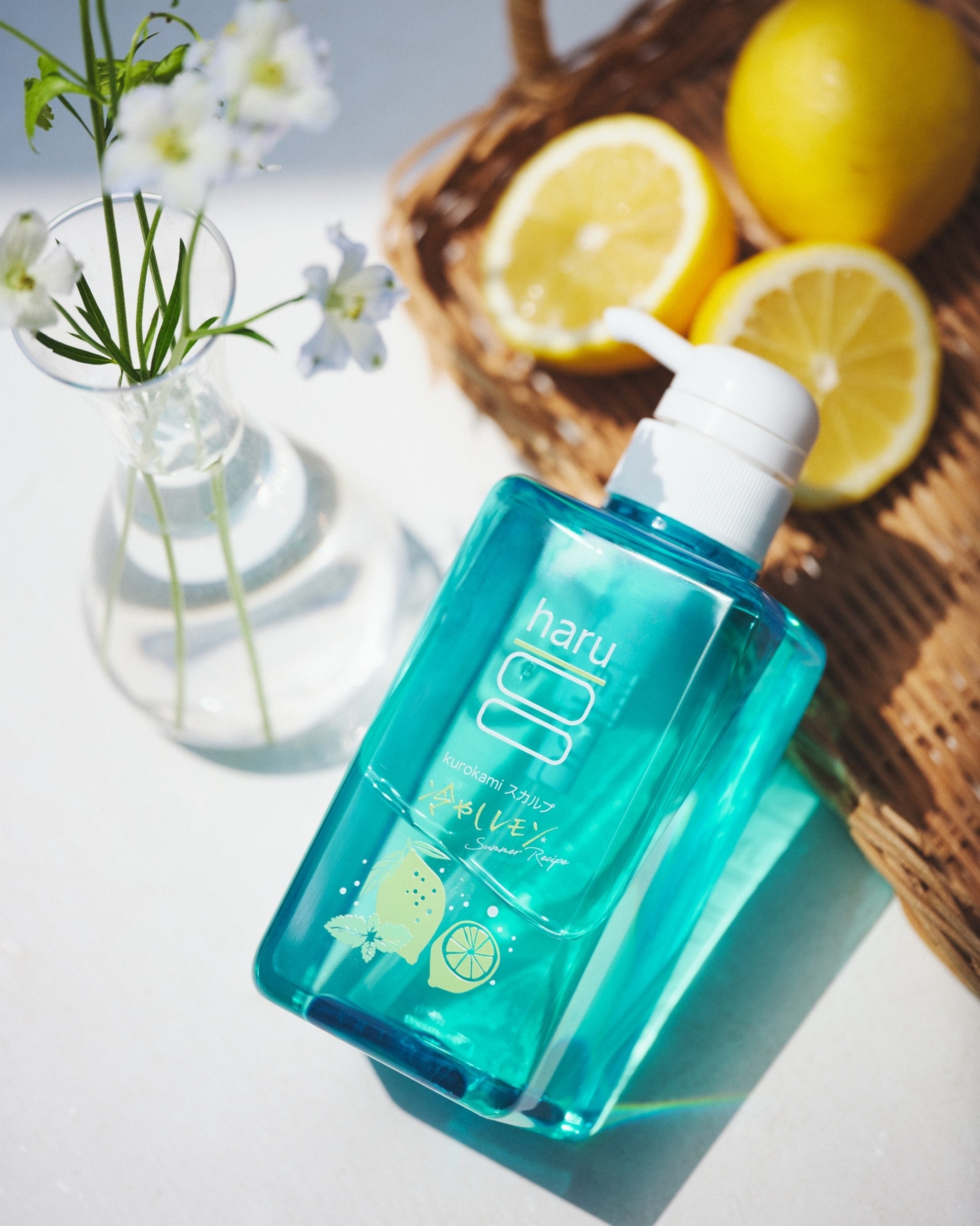 sy3657 harukurokami スカルプ グリーン400ml×3点セット haru（ハル