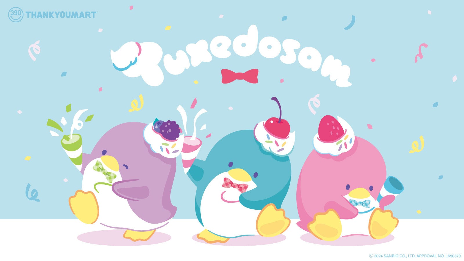 サンリオ』の人気キャラクター「タキシードサム」のデビュー45周年&お