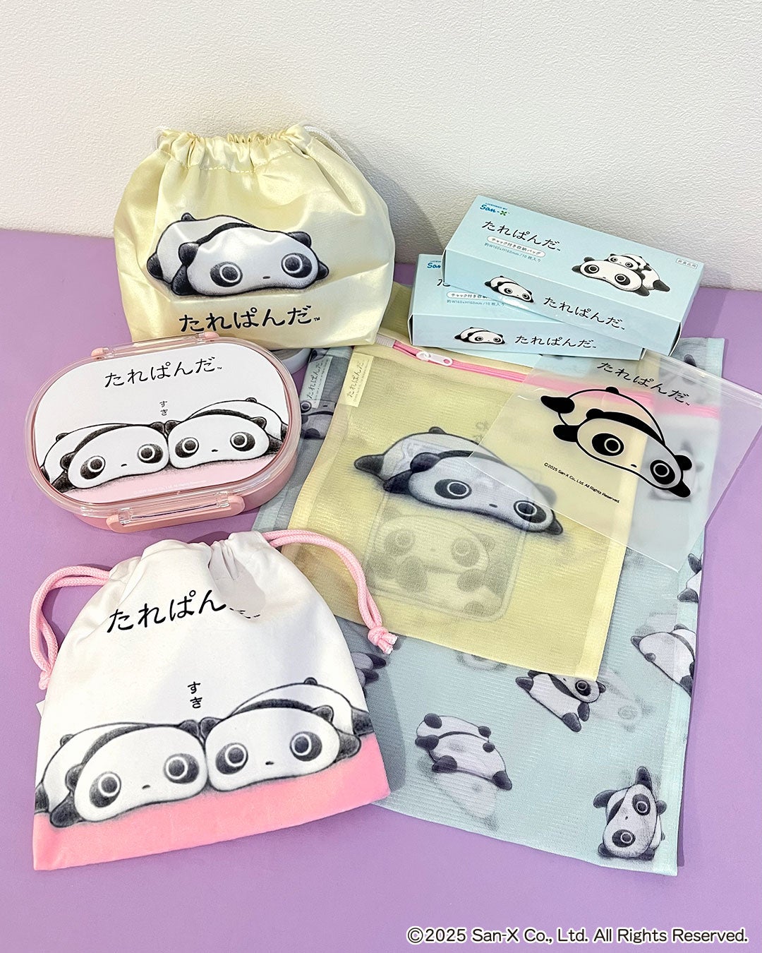 平成に一大ブームを巻き起こした「たれぱんだ」の限定アイテムが全品