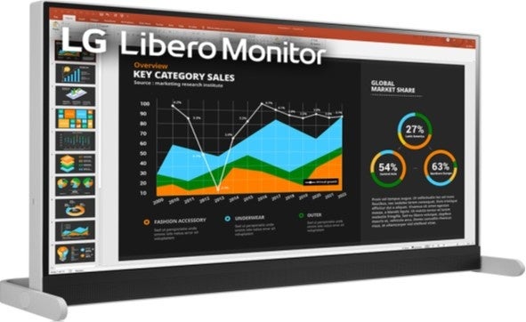作業の効率性を追求したPCモニターの新たな提案～吊り下げ＆据え置き式