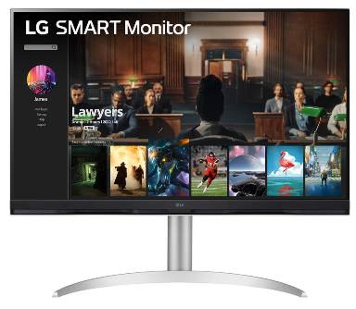 LG Smart Monitorシリーズ31.5インチのwebOS搭載4Kモニター「32SQ730S