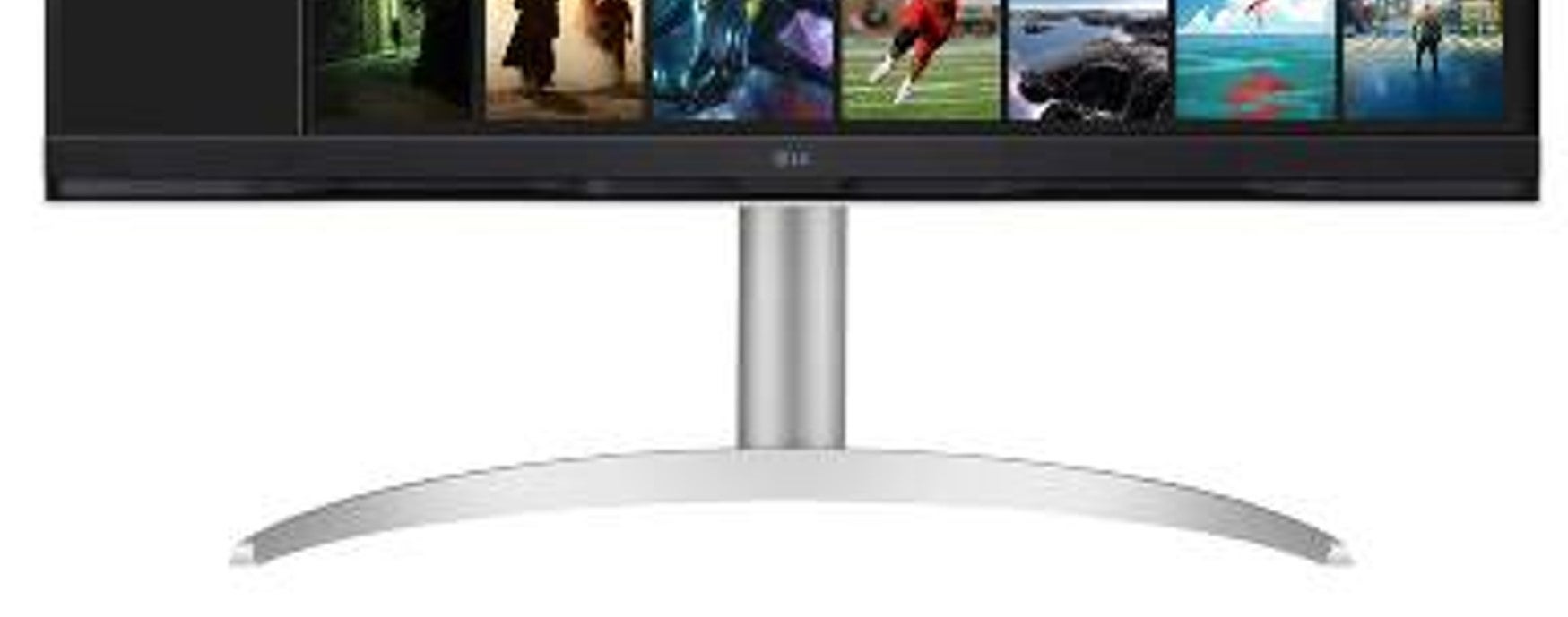 4K LGスマートモニター 32SQ730S-W webOS22モニターアーム無 LG