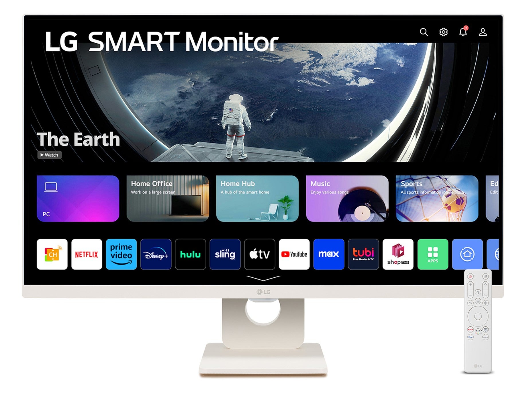 Makuake先行販売で目標金額2987％達成！LG SMART Monitor「27SR50F-W