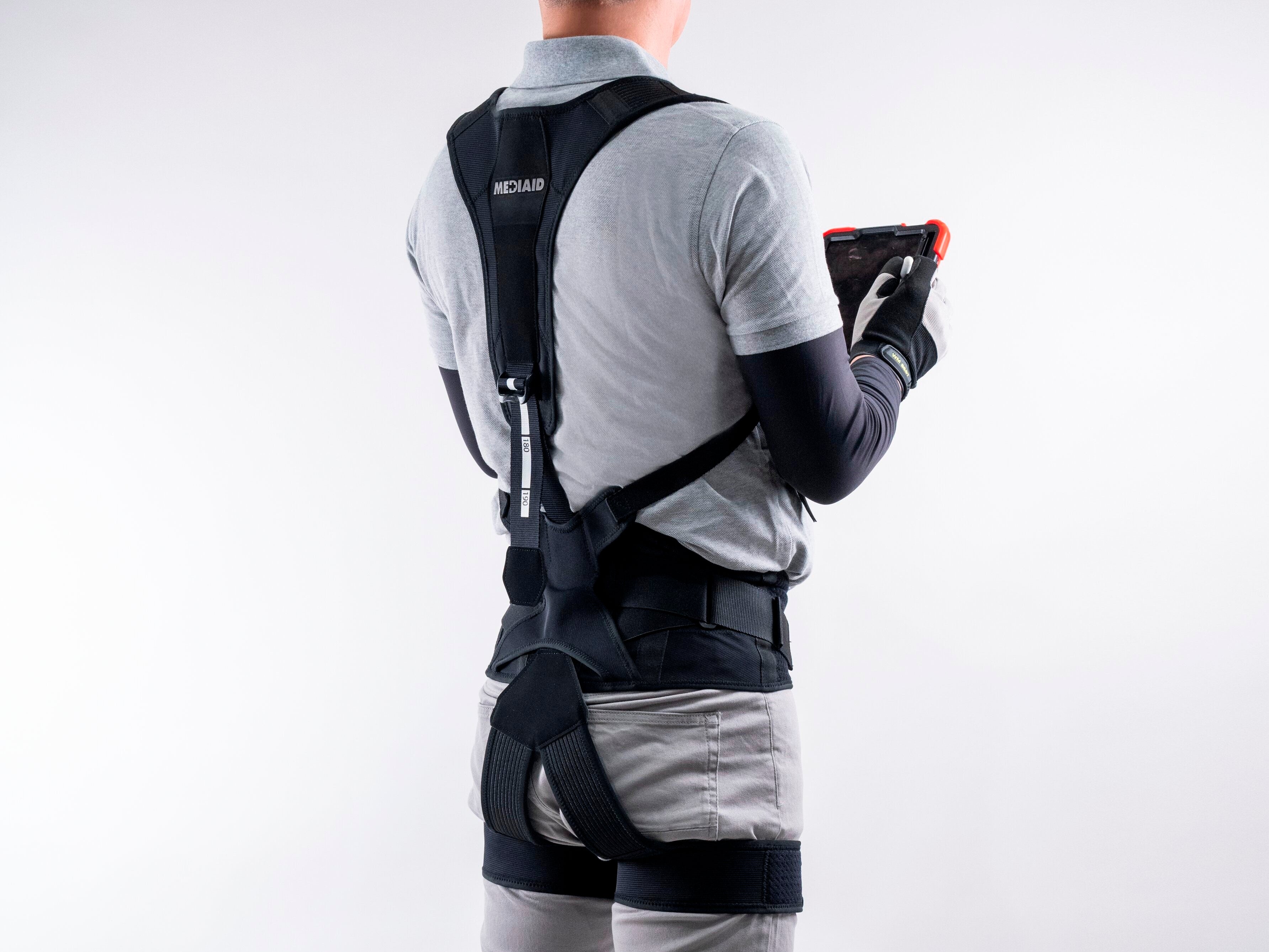 腰サポーター”一体型のアシストスーツをリニューアル！「メディエイド