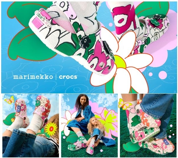Crocs™、『マリメッコ』との初コラボレーションコレクションを2025年4