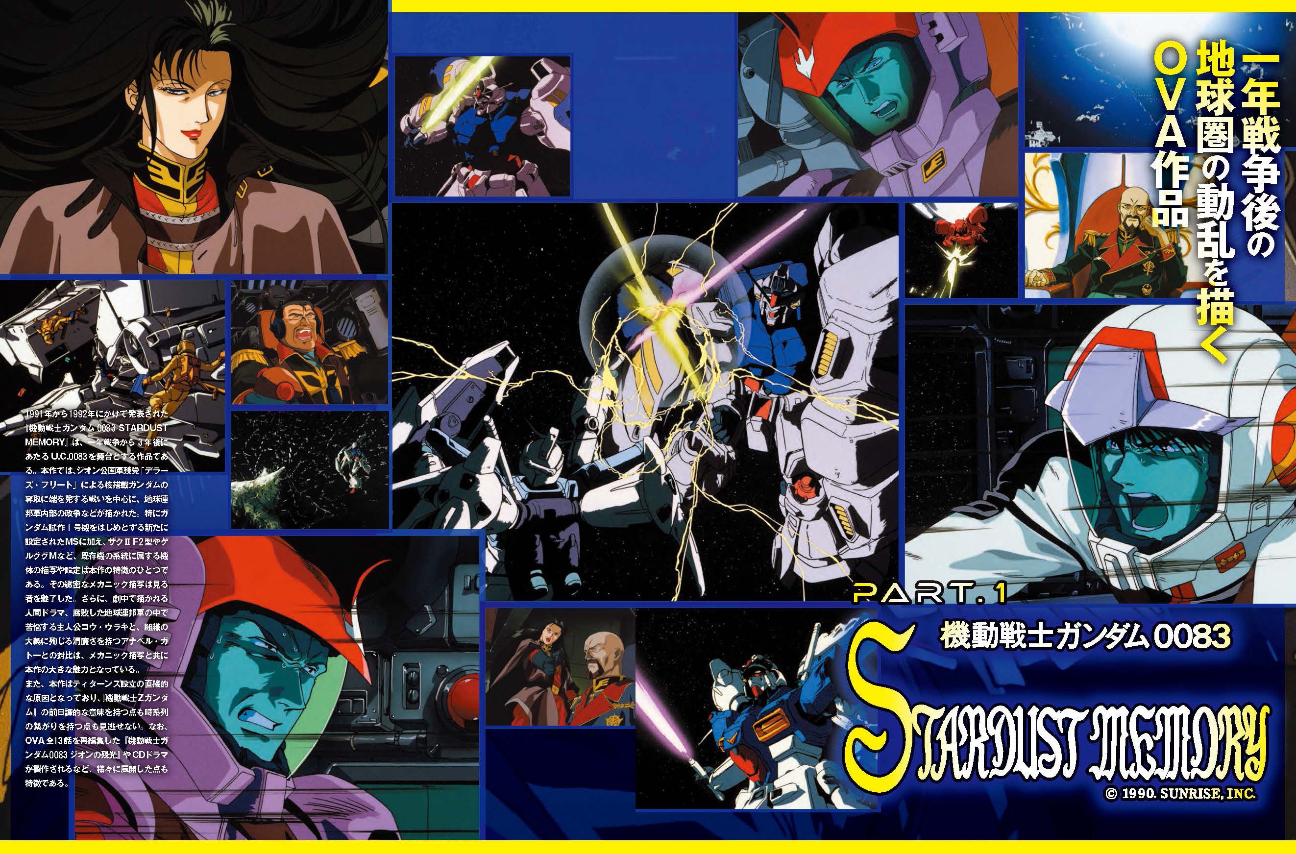 機動戦士ガンダム0083 STARDUST MEMORY 大解剖』発売!! | 株式会社